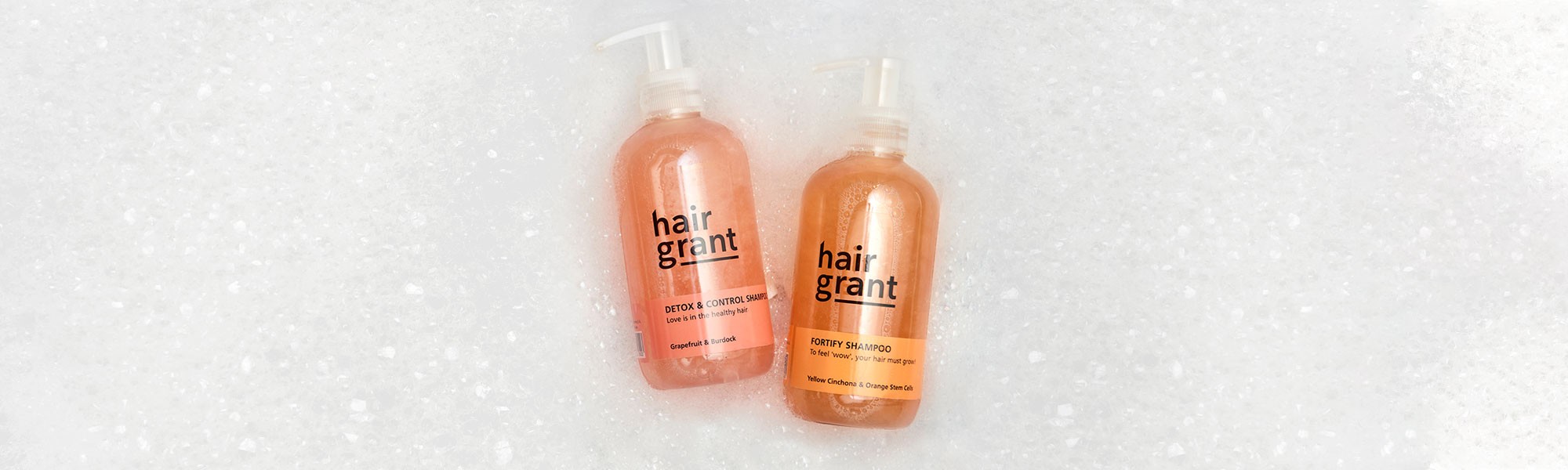 Natural shampoo for all hair types | hair grant