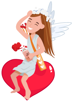 Cupido mujer